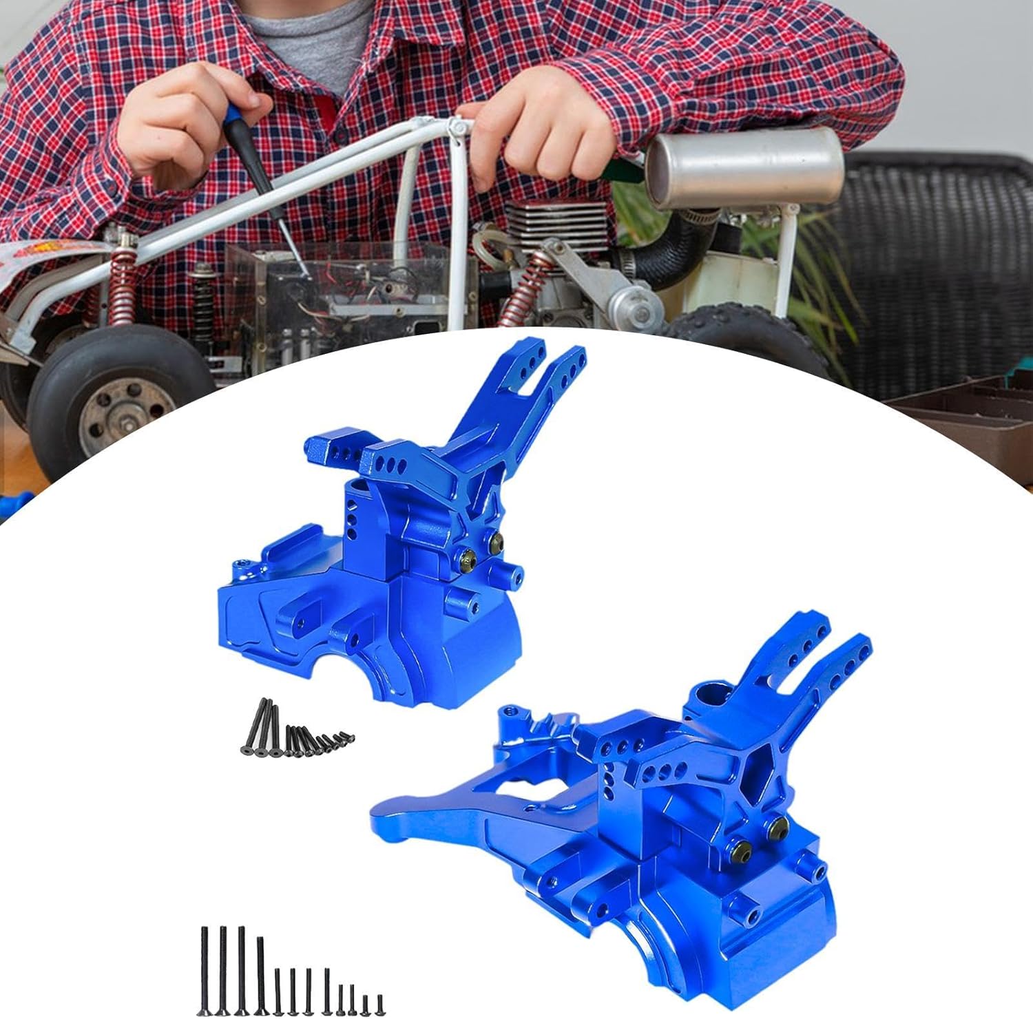 RCカーステアリングカップ For HSP 94123 94103 1/10 メタル